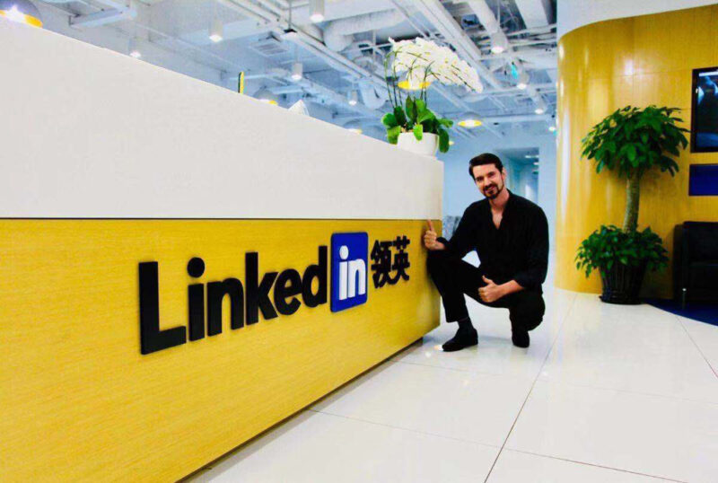 Linkedin China witj dream coach - Fionn Wright