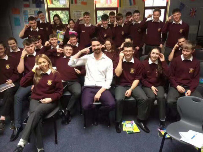 High School workshop with dream coach